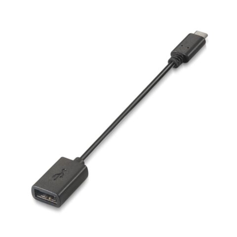 Καλώδιο USB A σε USB C Aisens A107-0059 Μαύρο 15 cm