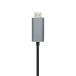 Καλώδιο USB C σε HDMI Aisens A109-0392 Μαύρο 4K Ultra HD 80 cm