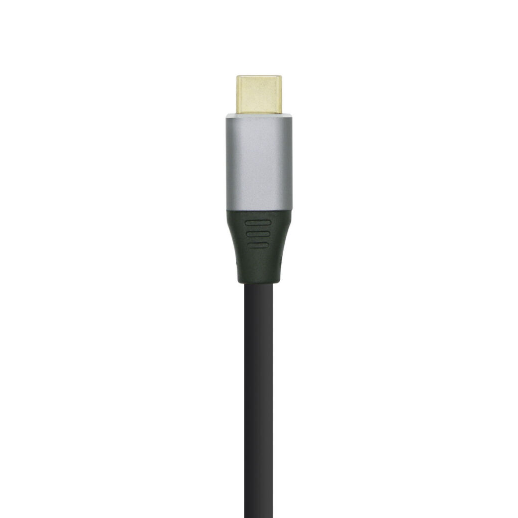Καλώδιο USB C σε HDMI Aisens A109-0392 Μαύρο 4K Ultra HD 80 cm