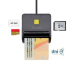 Συσκευή Ανάγνωσης Καρτών Aisens ASCR-SN02SD-BK Μαύρο