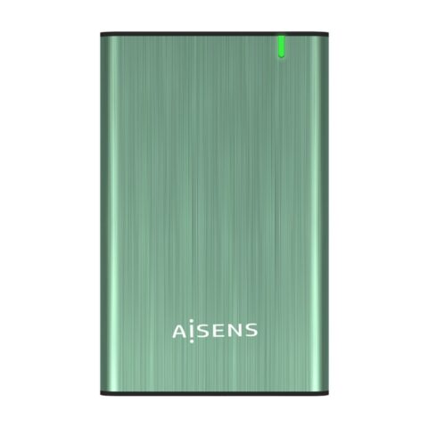 Θήκη Σκληρού Δίσκου Aisens ASE-2525SGN USB Πράσινο USB-C Micro USB B USB 3.2
