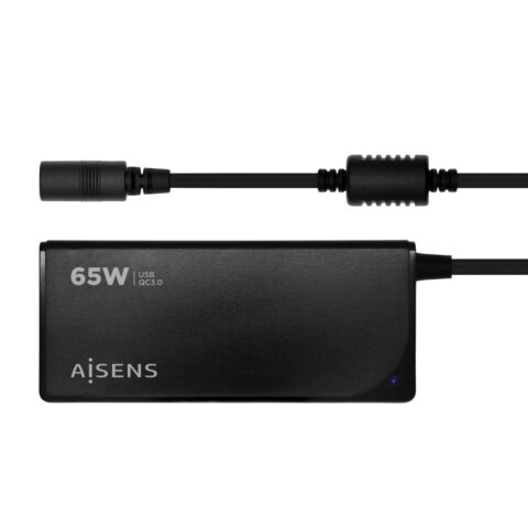 Αντάπτορας Ρεύματος Aisens Cargador 65 W Automatico Universal Multitension Para Portatil Con 9 Conectores + USB-A QC.3.0
