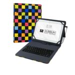 Θήκη Tablet και πληκτρολογιού Subblim Squares Πληκτρολόγιο Qwerty