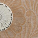 Σιφονιέρα KLEE Φυσικό ξύλο πεύκου Λευκό 100 x 40 x 80 cm