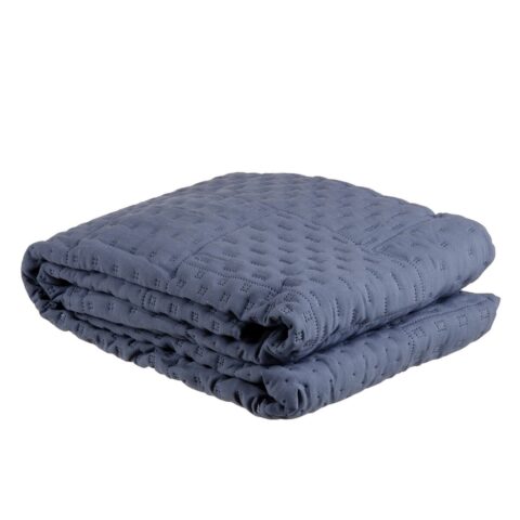 Κουβέρτα 135 x 185 cm Μπλε