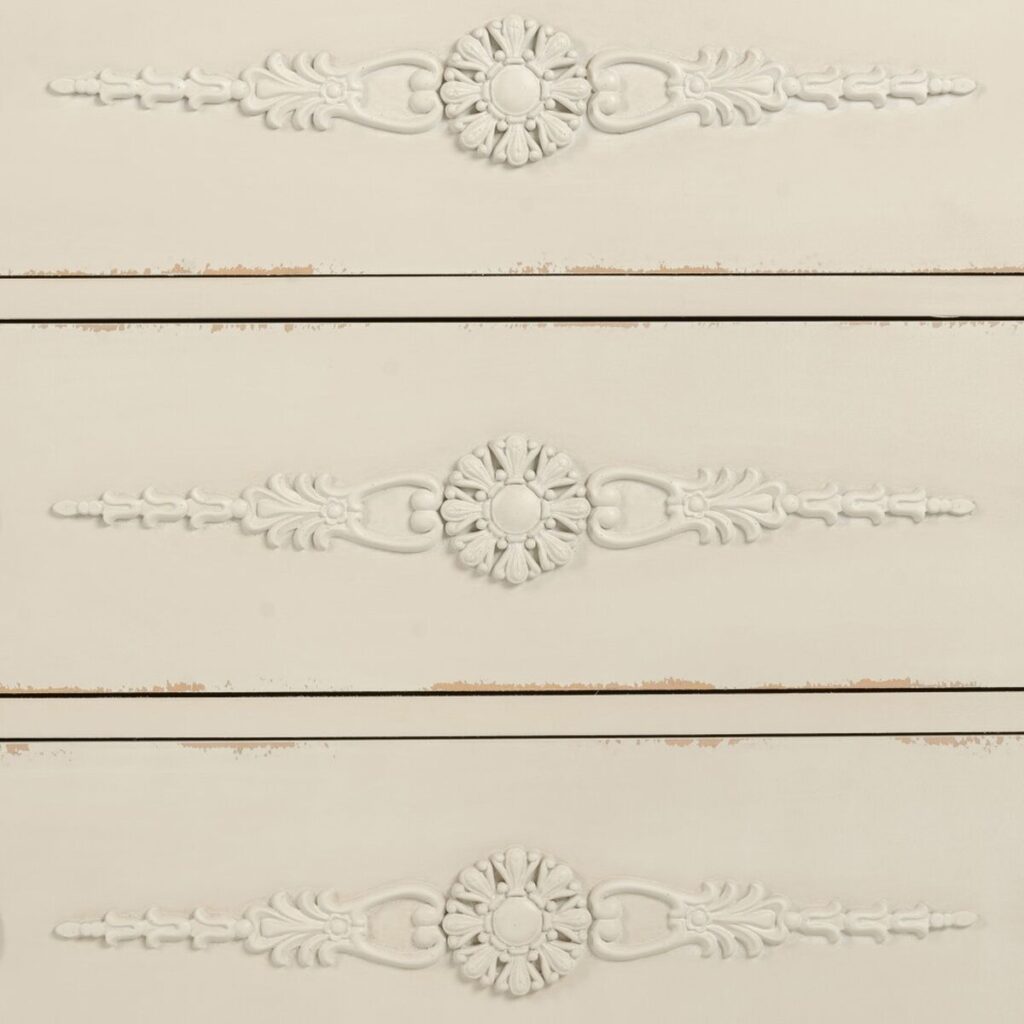 Συρταριέρα 92 x 46 x 81 cm Λευκό ξύλο ελάτου