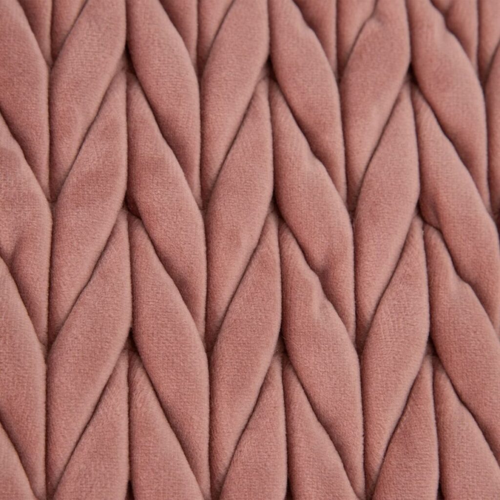5 cm Συνθετικό Ύφασμα Ροζ Μέταλλο