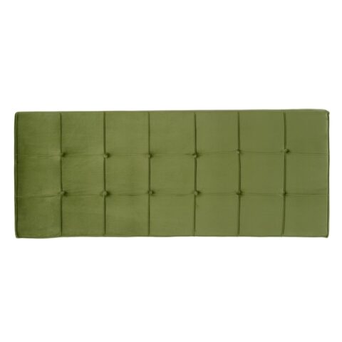 Κεφαλάρι κρεβατιού 160 x 7 x 64 cm Συνθετικό Ύφασμα Πράσινο