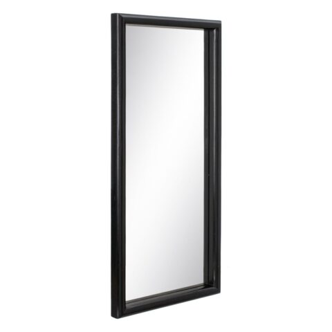 Τοίχο καθρέφτη 36 x 4 x 80 cm Μαύρο Ξύλο από Μάνγκο