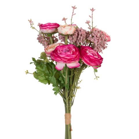 Decorative Flowers Ροζ 20 x 20 x 50 cm