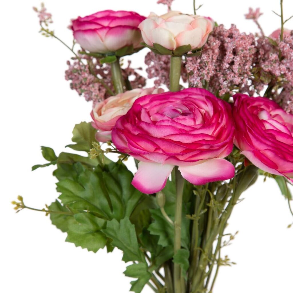 Decorative Flowers Ροζ 20 x 20 x 50 cm