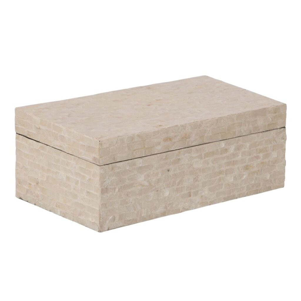 Διακοσμητικό κουτί 35 x 20 x 13 cm Από φίλντισι (x2)