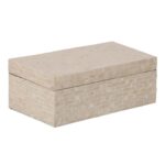Διακοσμητικό κουτί 35 x 20 x 13 cm Από φίλντισι (x2)