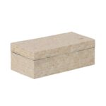 Διακοσμητικό κουτί 35 x 20 x 13 cm Από φίλντισι (x2)