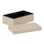 Διακοσμητικό κουτί 35 x 20 x 13 cm Από φίλντισι (x2)