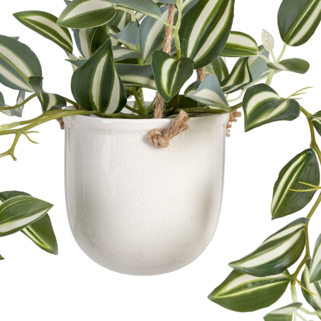 Διακοσμητικό Φυτό 24 x 35 x 25 cm Λευκό Πράσινο PVC