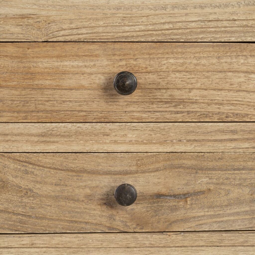 Βοηθητικό Τραπέζι MIRÓ 45 x 30 x 66 cm Φυσικό ξύλο mindi