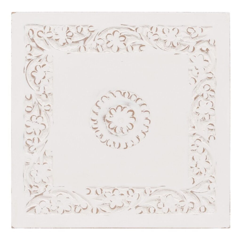 Βοηθητικό Τραπέζι Ξύλο Λευκό 36 x 36 x 42 cm DMF