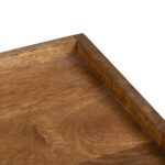 Βοηθητικό Τραπέζι APRICOT Φυσικό Ξύλο από Μάνγκο 45 x 30 x 40 cm