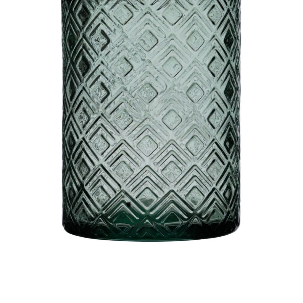 Βάζο ανακυκλωμένο γυαλί Πράσινο 9 x 9 x 28 cm