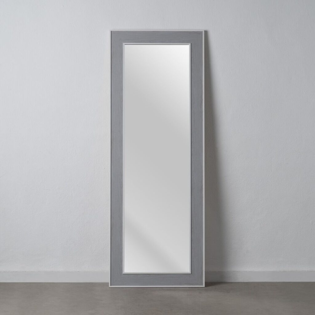 Καθρέφτης 56 x 2 x 156 cm Γκρι Ξύλο Λευκό