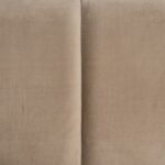 Καναπές 166 x 86 x 76 cm Συνθετικό Ύφασμα Μπεζ Μέταλλο Βελούδο