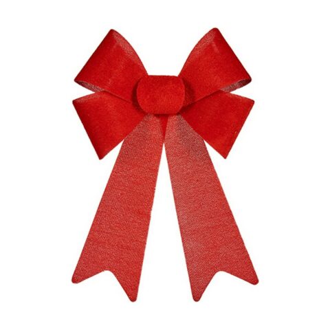 Γραβάτα 22 x 38 cm Χριστουγεννιάτικο Στολίδι Κόκκινο PVC
