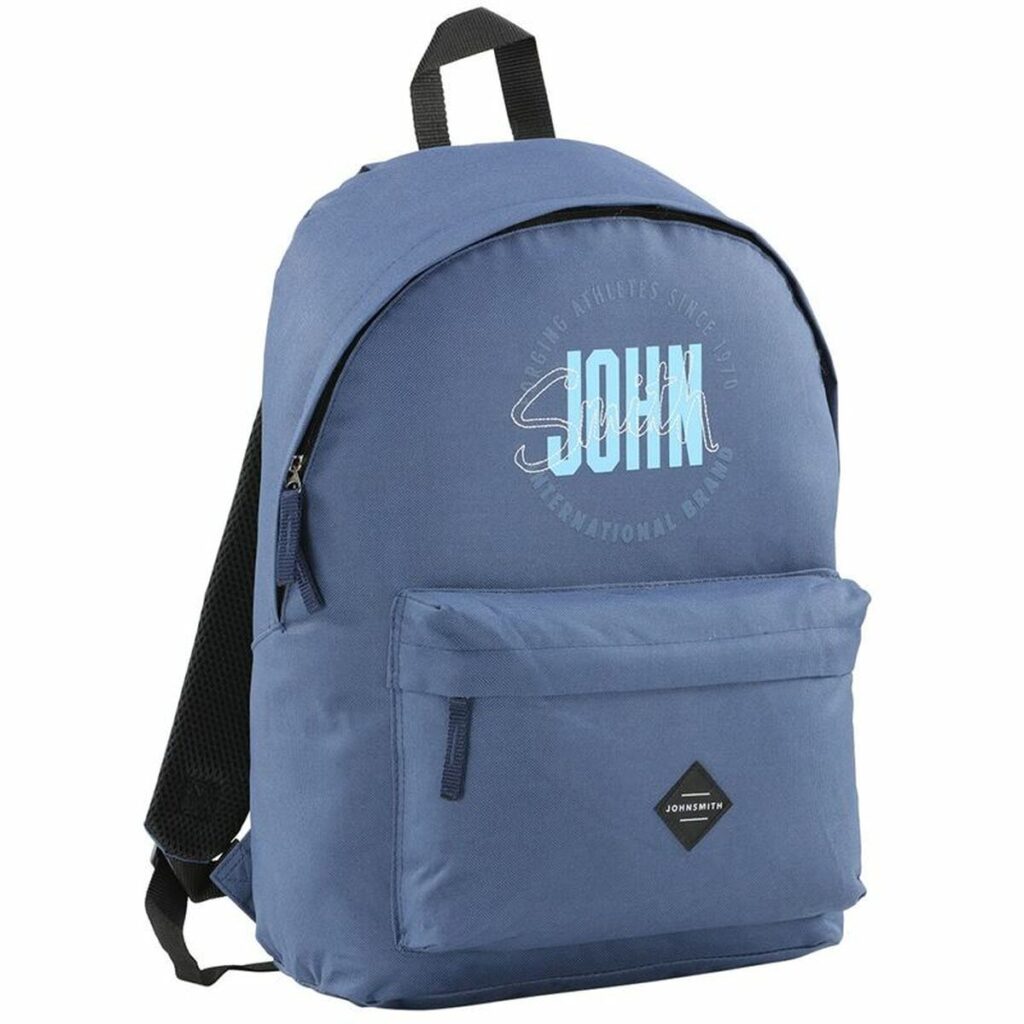 Σχολική Τσάντα John Smith M22203-004 Μπλε Xάλυβα