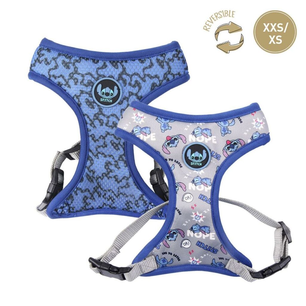 Λουρί Σκύλου Stitch XXS/XS Σκούρο μπλε