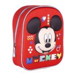 Σχολική Τσάντα Mickey Mouse Κόκκινο (25 x 31 x 10 cm)