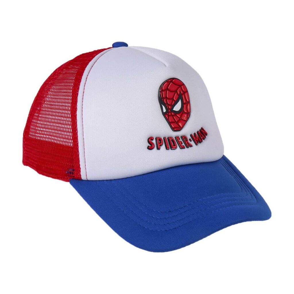 Παιδικό Kαπέλο Spiderman Λευκό (55 cm)
