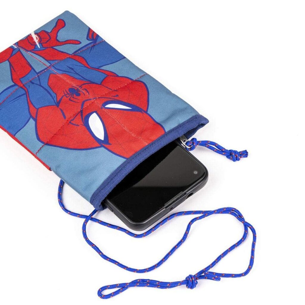 Τσάντα Spiderman 13 x 18 x 1 cm Κόκκινο