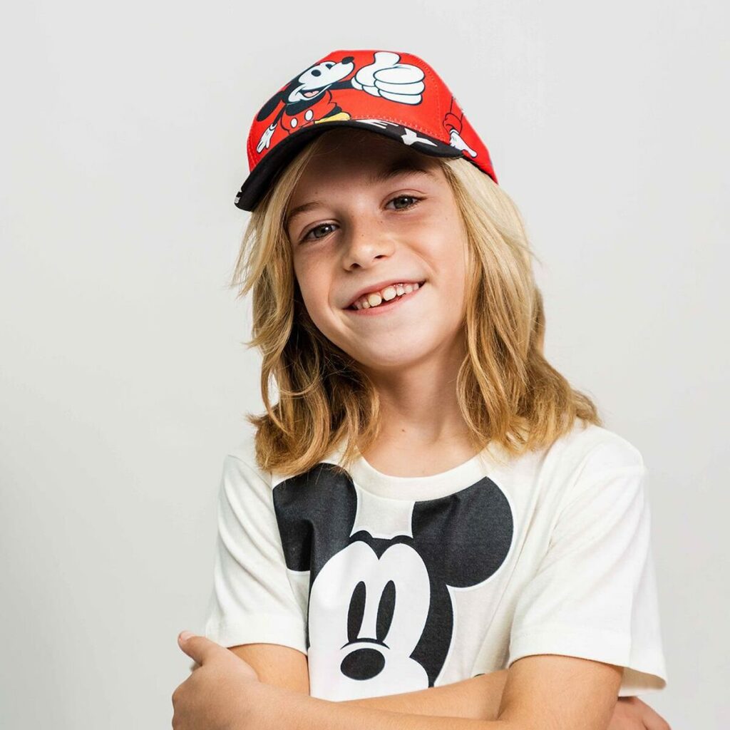 Παιδικό Kαπέλο Mickey Mouse Κόκκινο (53 cm)