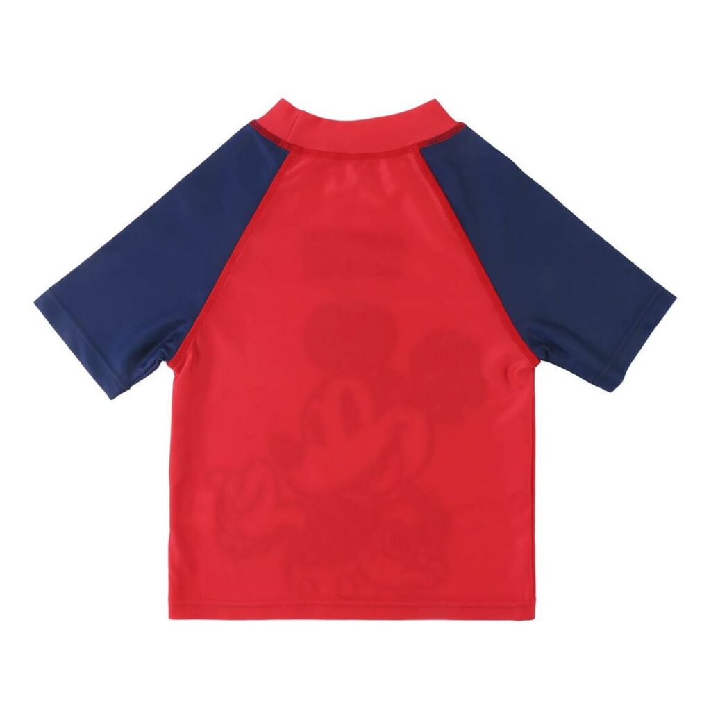 Μπλουζάκι για μπάνιο Mickey Mouse Κόκκινο