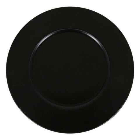 Ρηχό Πιάτο Inde Neat Μαύρο Πορσελάνη Ø 32 cm