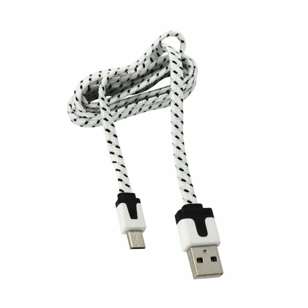 Καλώδιο Micro USB Grundig Λευκό/Μαύρο 1 m