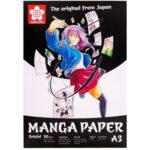 Σημειωματάριο Σχεδίου Talens Sakura Manga 250 g/m²