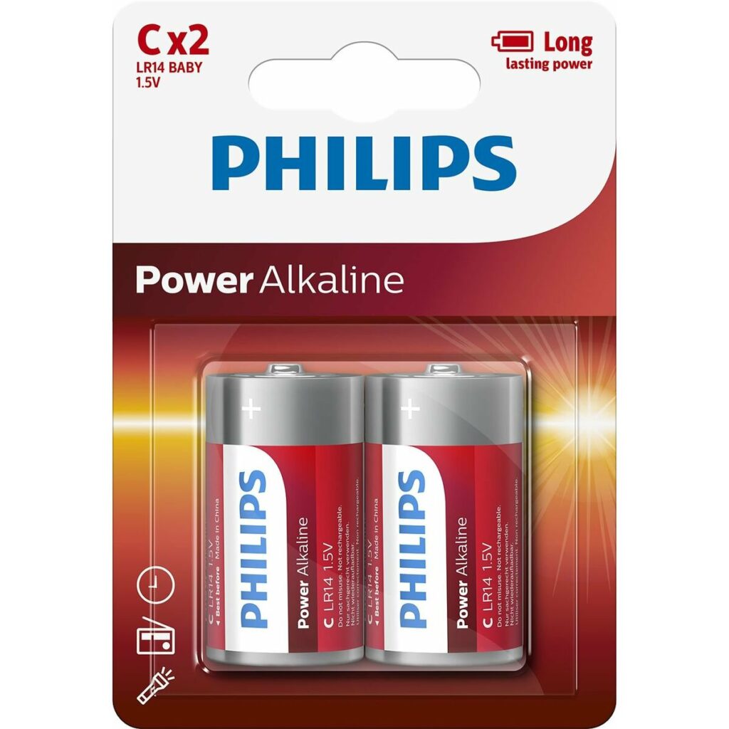 Αλκαλικές Μπαταρίες Philips Power LR14 1