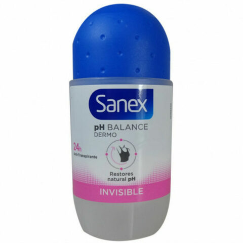 Αποσμητικό Roll-On Sanex PH Balance Dermo Invisible (45 ml)