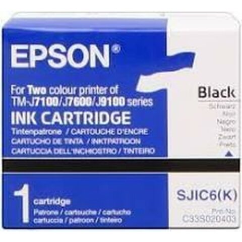 Αυθεντικό Φυσίγγιο μελάνης Epson C33S020403 Μαύρο