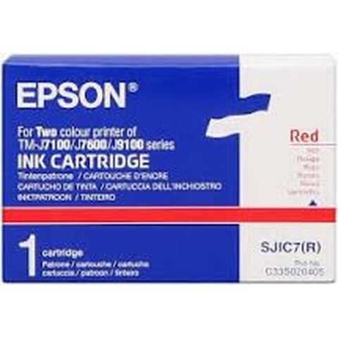 Αυθεντικό Φυσίγγιο μελάνης Epson C33S020405 Κόκκινο