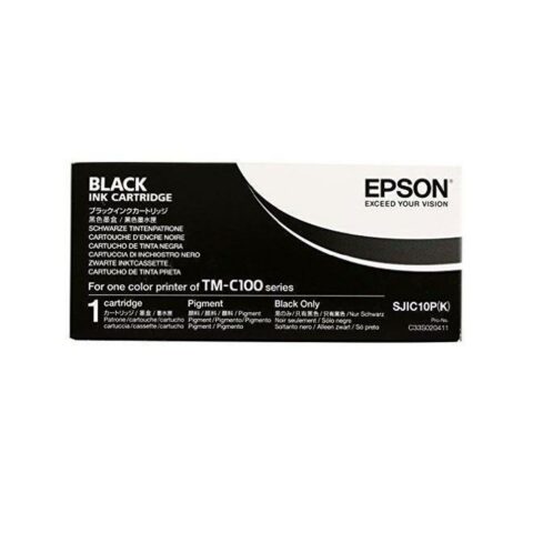 Αυθεντικό Φυσίγγιο μελάνης Epson Cartucho SJIC10P(K) negro Μαύρο