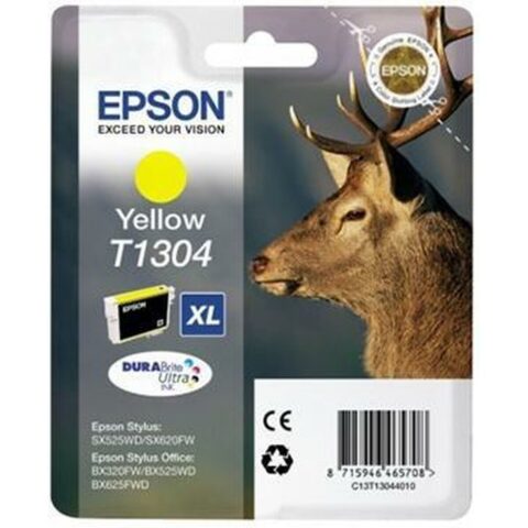 Αυθεντικό Φυσίγγιο μελάνης Epson T1304 Κίτρινο