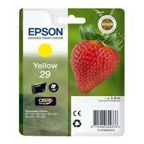 Αυθεντικό Φυσίγγιο μελάνης Epson 29 Κίτρινο
