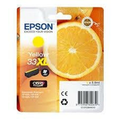 Αυθεντικό Φυσίγγιο μελάνης Epson C13T33644010 Κίτρινο
