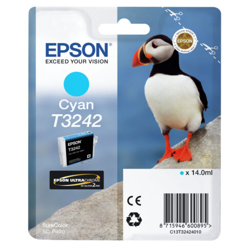 Αυθεντικό Φυσίγγιο μελάνης Epson C13T32424010 Μαύρο Κυανό