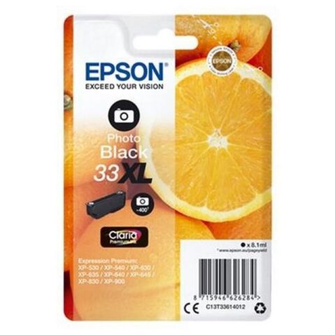 Αυθεντικό Φυσίγγιο μελάνης Epson C13T33614012 Μαύρο