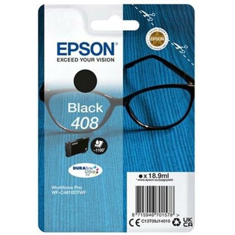 Αυθεντικό Φυσίγγιο μελάνης Epson 408 Μαύρο