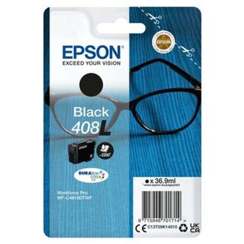 Αυθεντικό Φυσίγγιο μελάνης Epson 408L Μαύρο