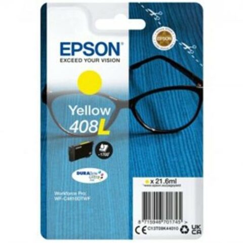 Αυθεντικό Φυσίγγιο μελάνης Epson 408L Κίτρινο